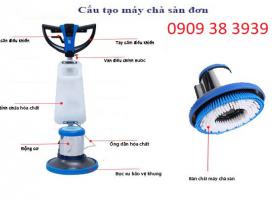 Cấu tạo của máy chà sàn đơn